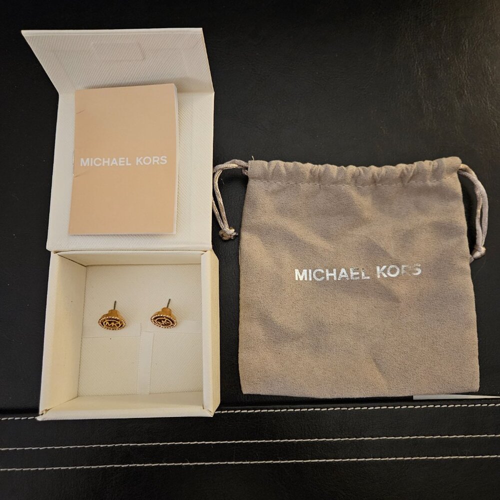 Michael Kors - Like New Rose Gold Earrings